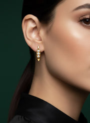Trendy Pearls Beaded Studs