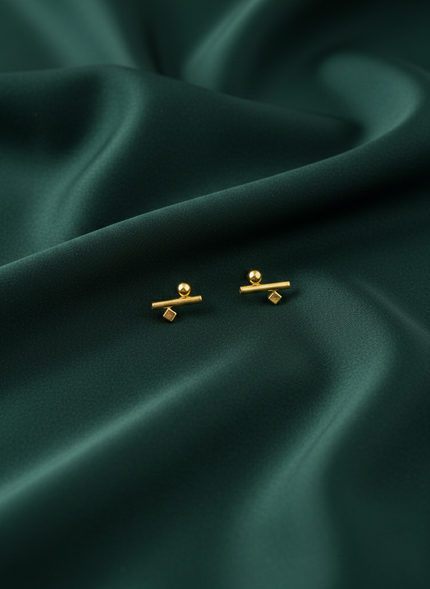 Stylish Golden Studs