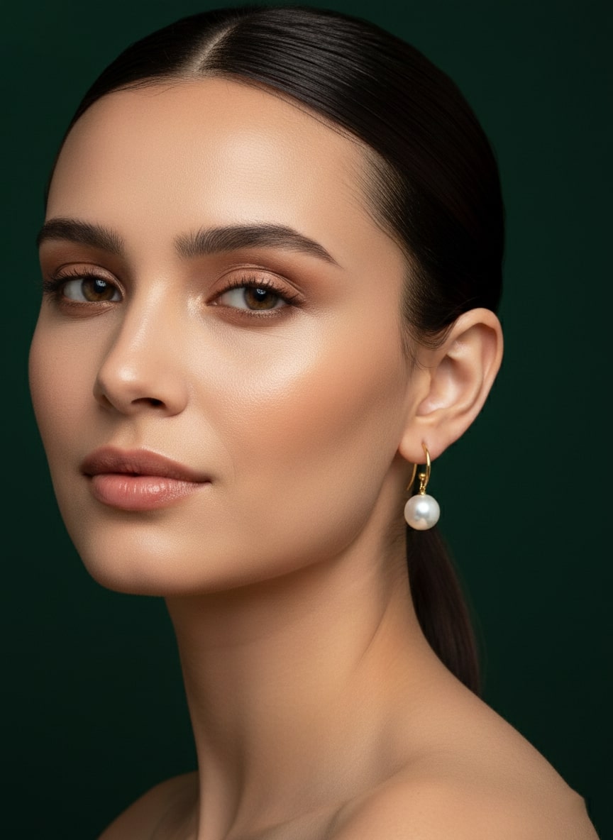 Beautiful Pearls Drop Earrings