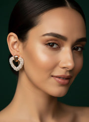 Unique Heart Shaped Earrings