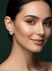 Artificial Fancy Diamond Studs