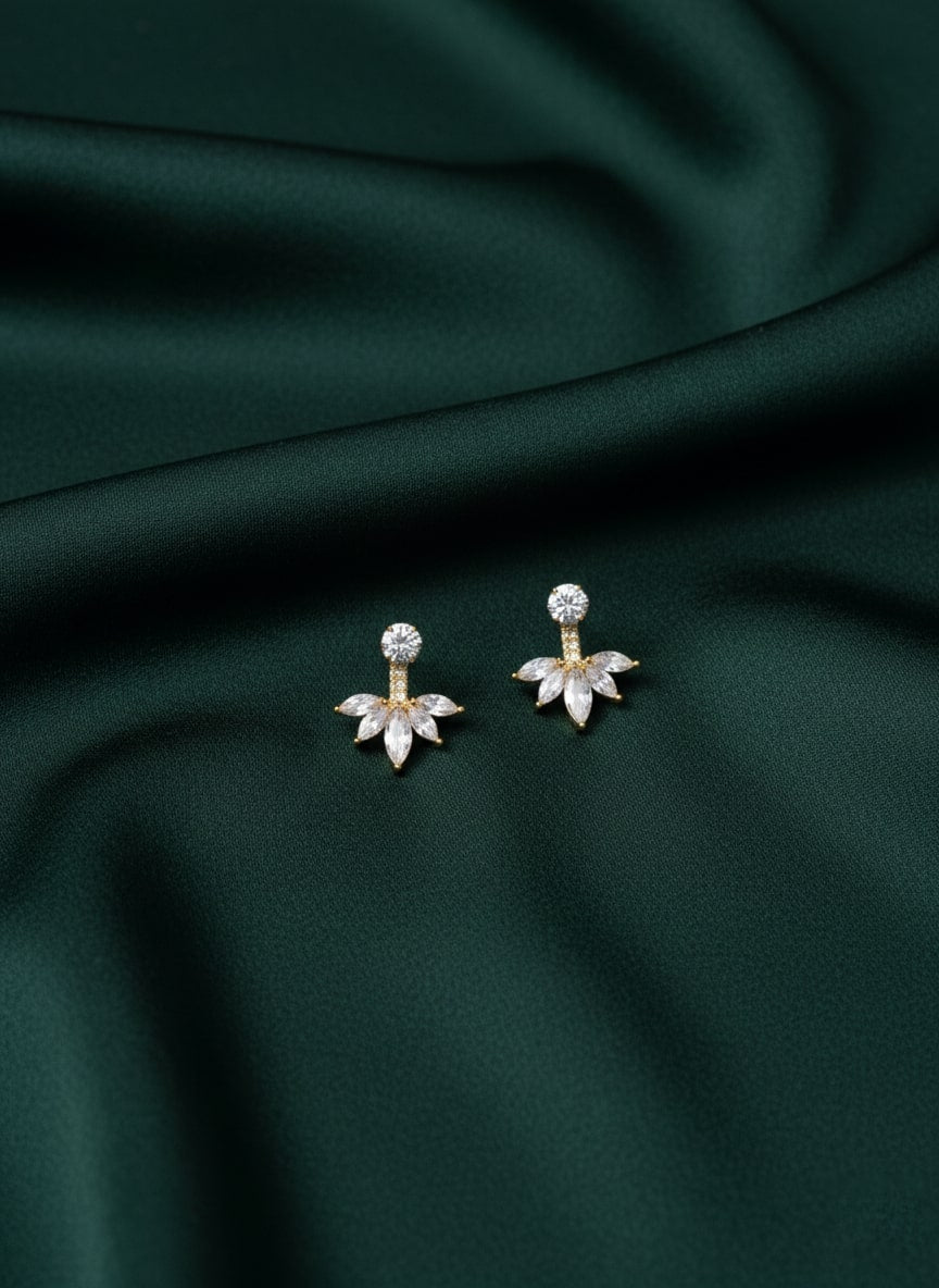Artificial Fancy Diamond Studs