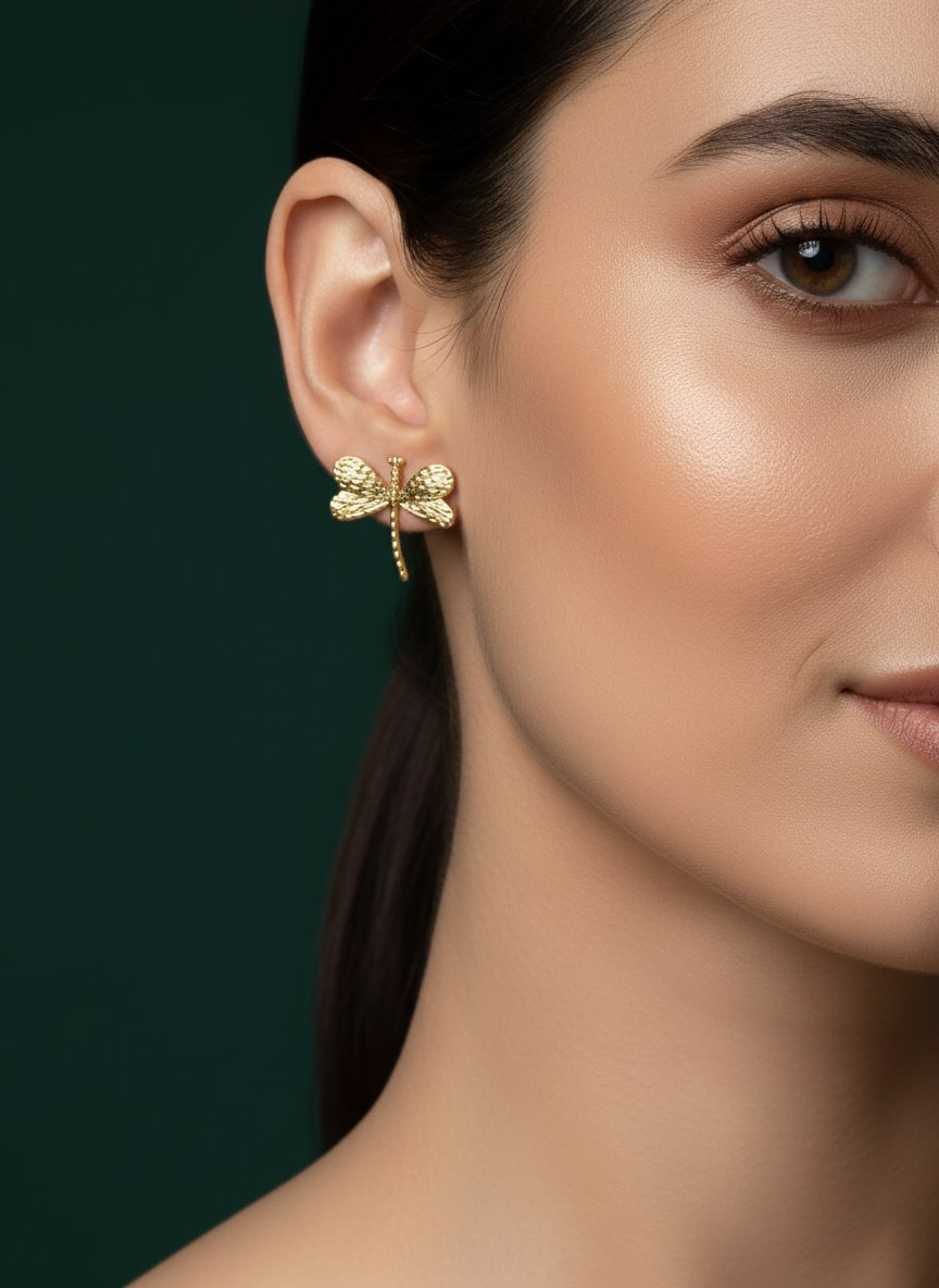 Beautiful Butterfly Fancy Studs