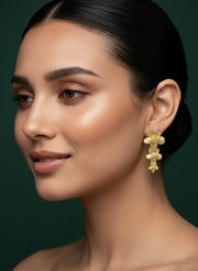 Floral Tassels Earrings