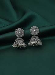 German Silver Jhumka Earring