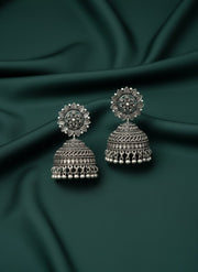 German Silver Jhumka Earring