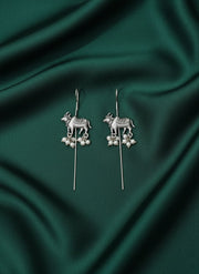 Silver Plated South Indian Style Ear Cuff