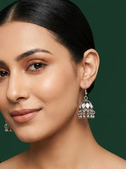Silver Plated Jhumki