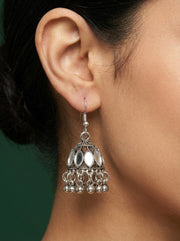 Silver Plated Jhumki