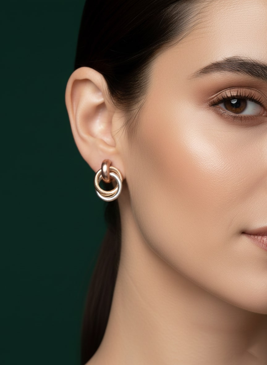 Fancy Studs Earring