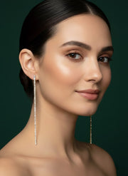 Classic Diamond Threader Earrings