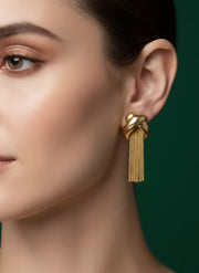 Golden tassels Earrings
