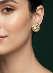 Multi Diamond & Beaded Studs