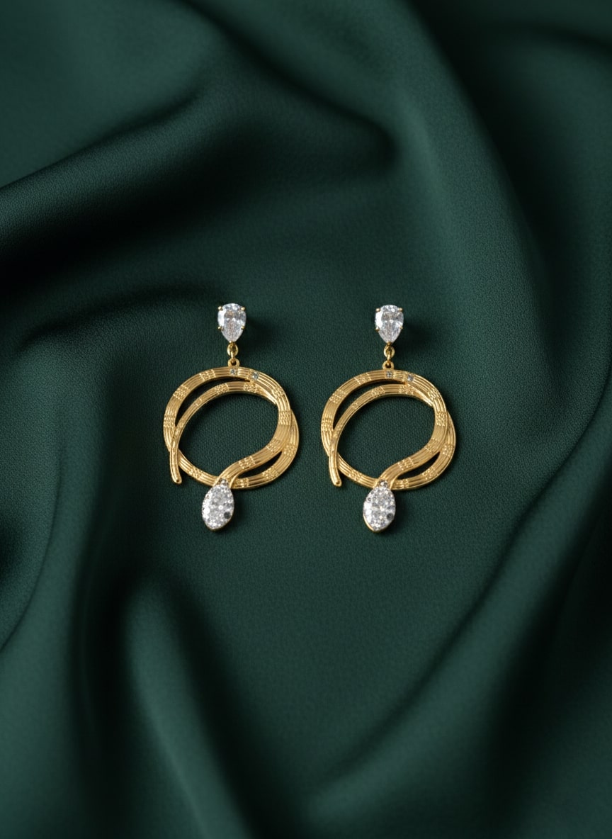 Classic Snake Shape Earrings