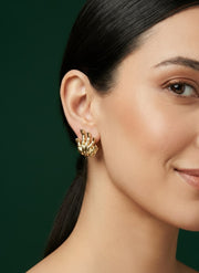 Fancy Golden Hoops