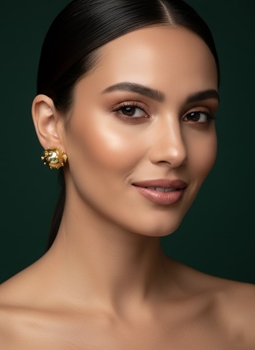 Beautiful Golden Studs