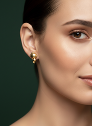 Contemporary Classic Golden Studs