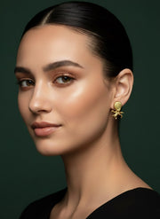 Golden Octopus Style Studs