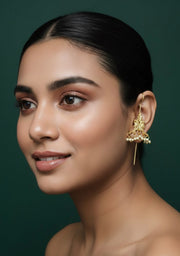 Unique Style Gold Plated Ear Cuff