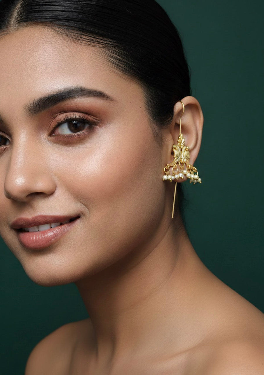 Unique Style Gold Plated Ear Cuff