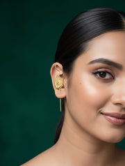 Trendy Style Gold Plated Ear Cuff