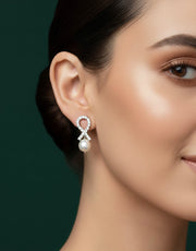 Stylish Diamond Studed Wtih pearls