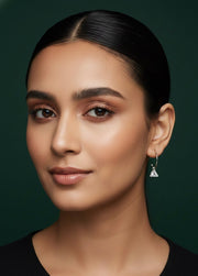 Fancy Diamond Hoop