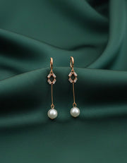 Korean-style fancy Pearls earrings