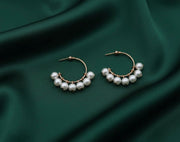 Beautiful Pearls Hoop