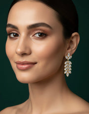 Fancy Ethnic Style Drop Earring