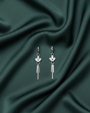 Trendy Fancy Diamond Tassels Earrings