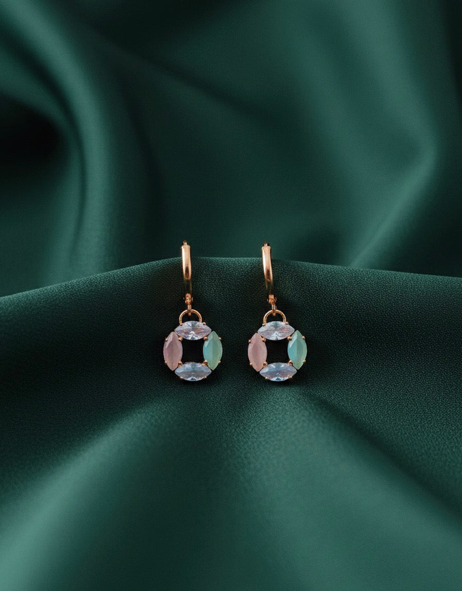 Beautiful Round Shaped Earrings
