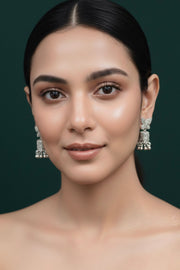 German Silver Unique Design Jhumki