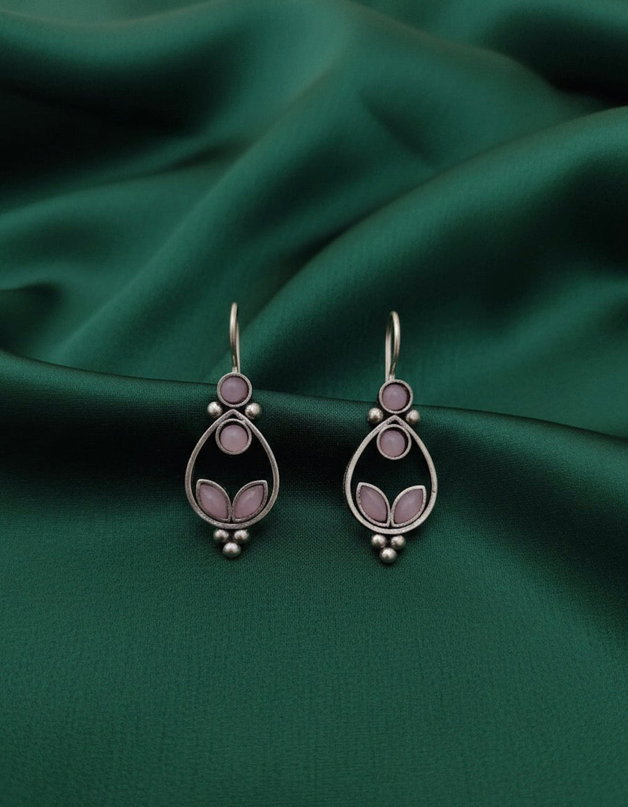 German Silver Plated Fancy Earrings