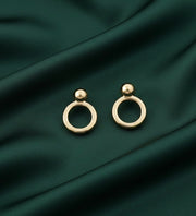 Beautiful Fancy Ring Design Earrings