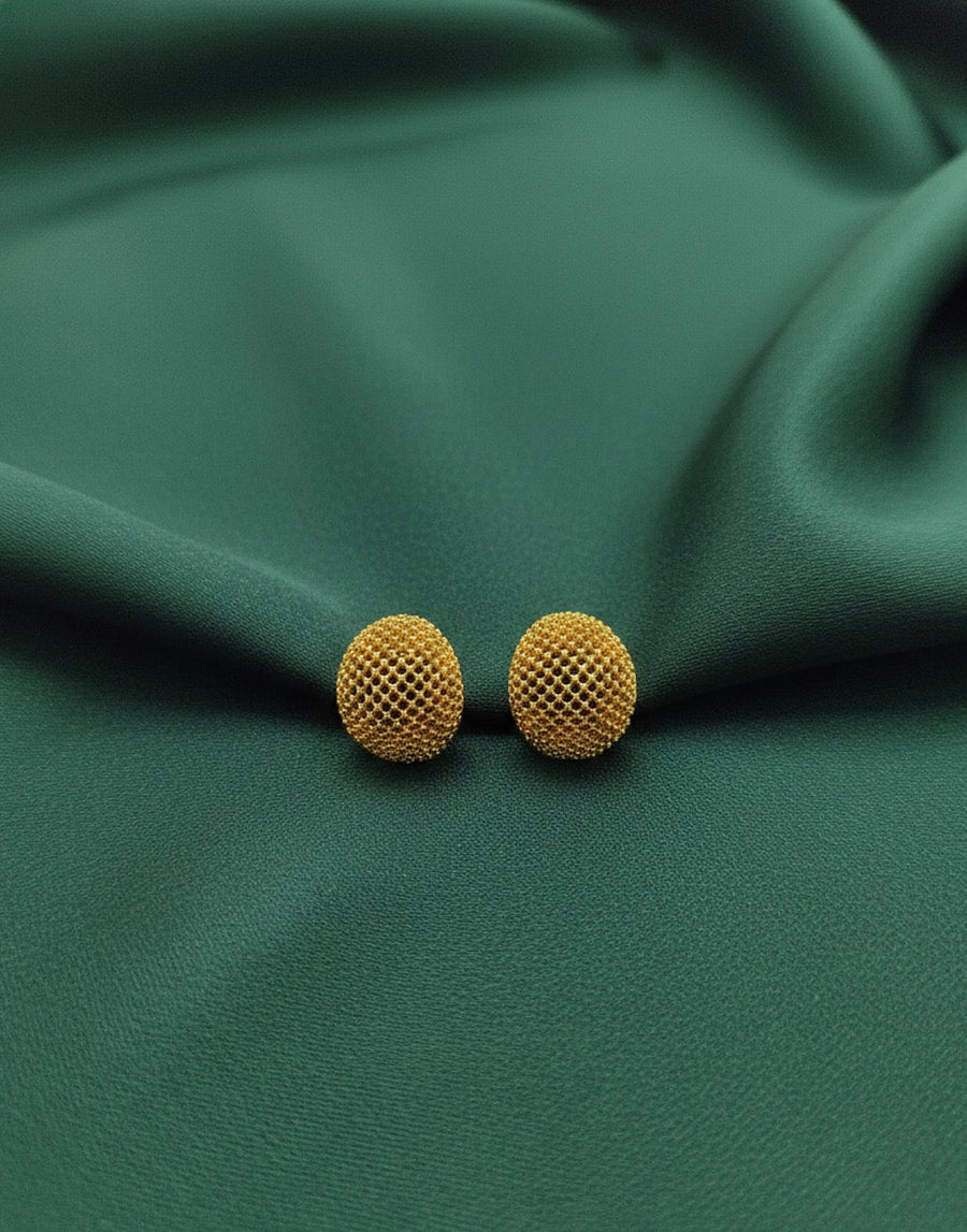 Fancy Gold Looking Studs For Women