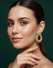 Trendy Korean Style Earrings For Party Wear