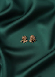 Copper Plated Antique Design Earrings