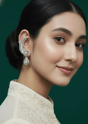 German silver Unique Design Ear Cuff