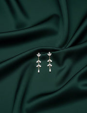 Silver Fancy American Diamond Tassels