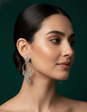 Trendy oxidized Ethnic Earrings