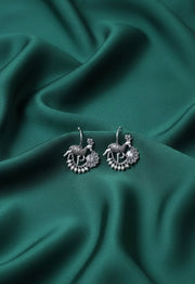 Antique Silver Boho Earrings