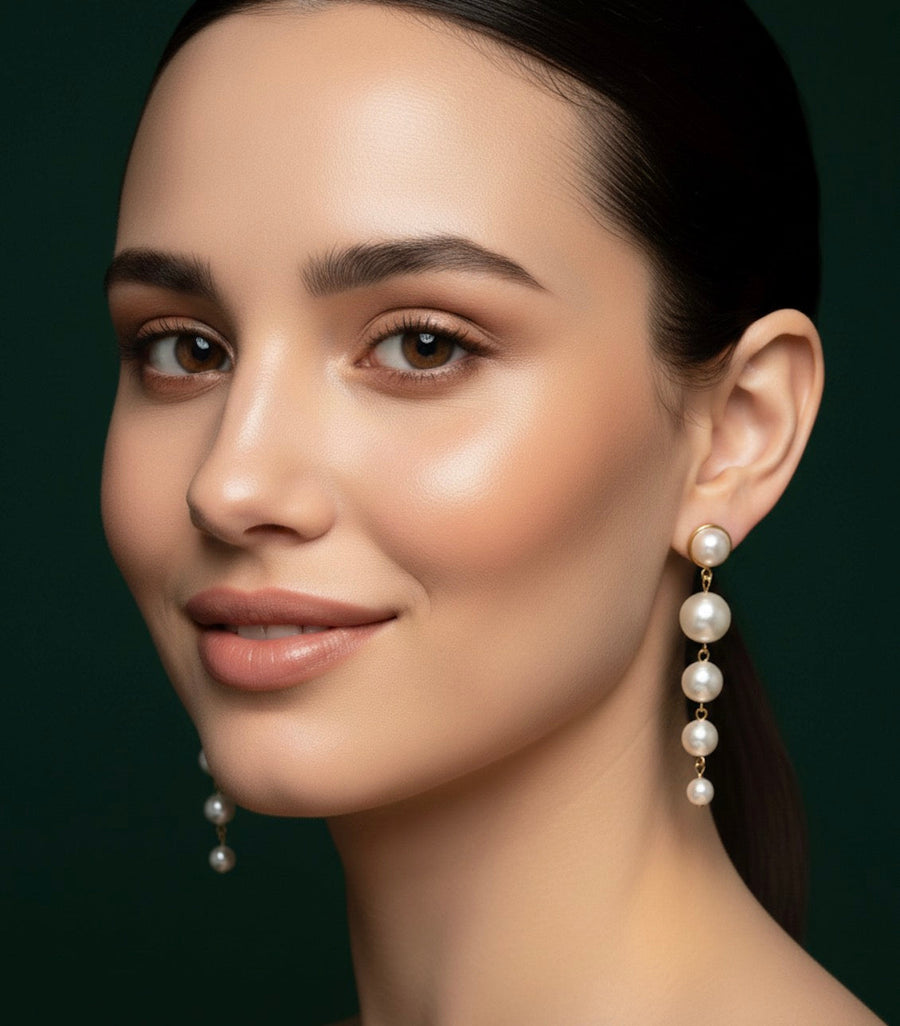 Stylish Pearls Earrings