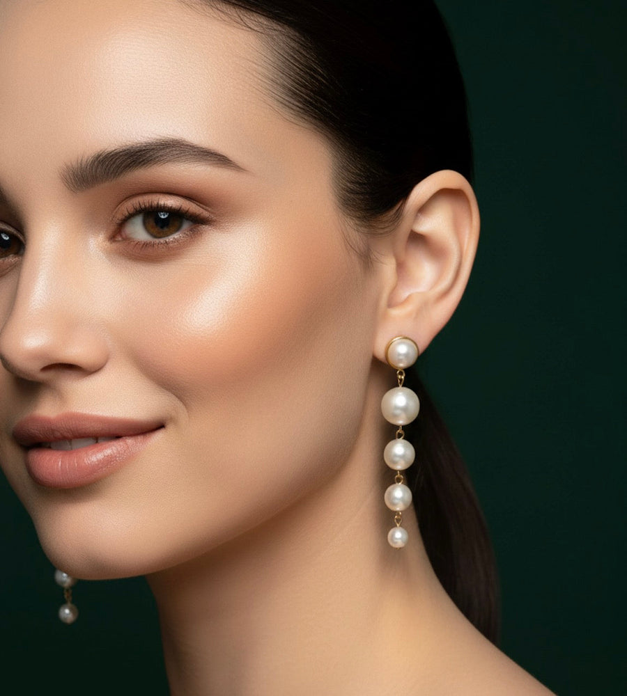 Stylish Pearls Earrings