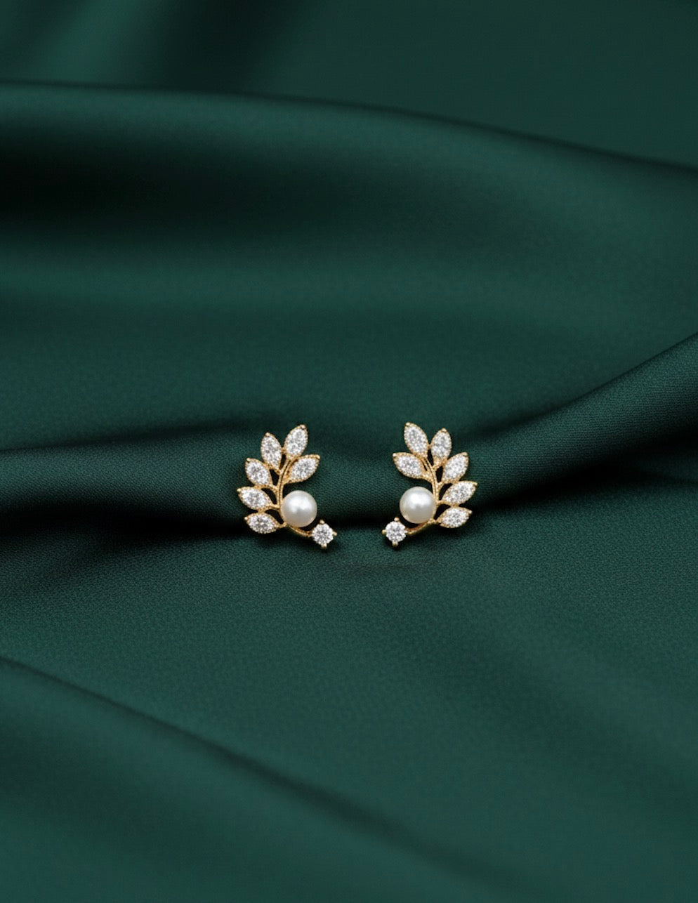 American diamond beaded Studs