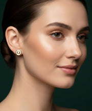 Korean Style Circular Studs