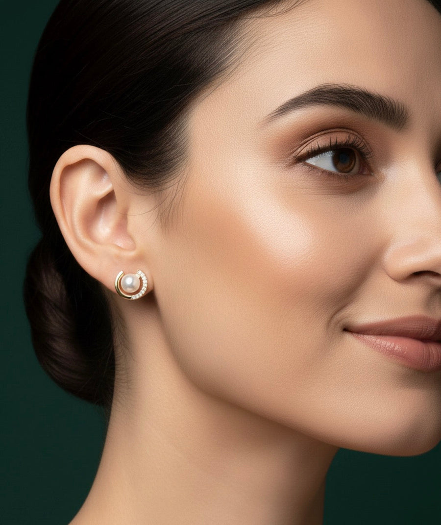 Fancy Pearl Studs