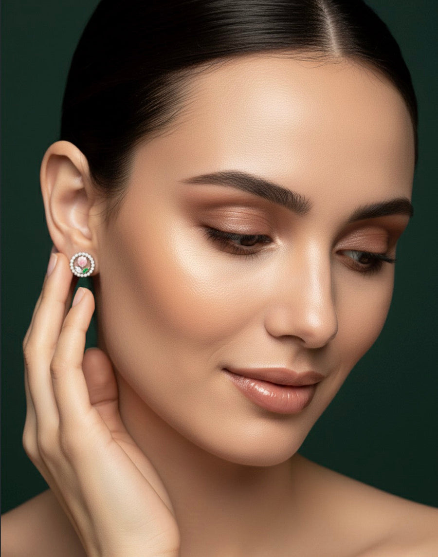 Beautiful Flower mini Studs