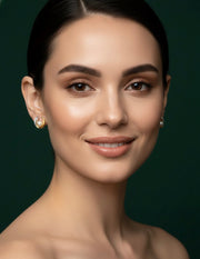 Women Pear Studed Earing
