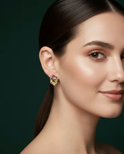 Fancy Golden Stylish Studs